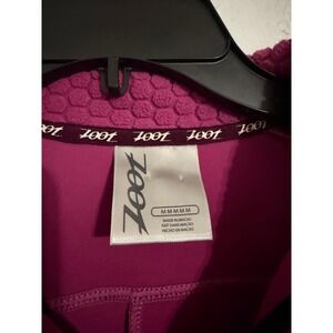 Zoot Ultra Womens Magenta Pink Honeycomb Thermal Cycling Jacket Full Zip Medium